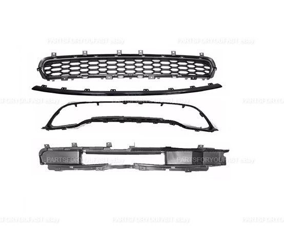 For 2021 2022 2023 Dodge Durango SRT Hellcat Complete Front Bumper Assembly LED