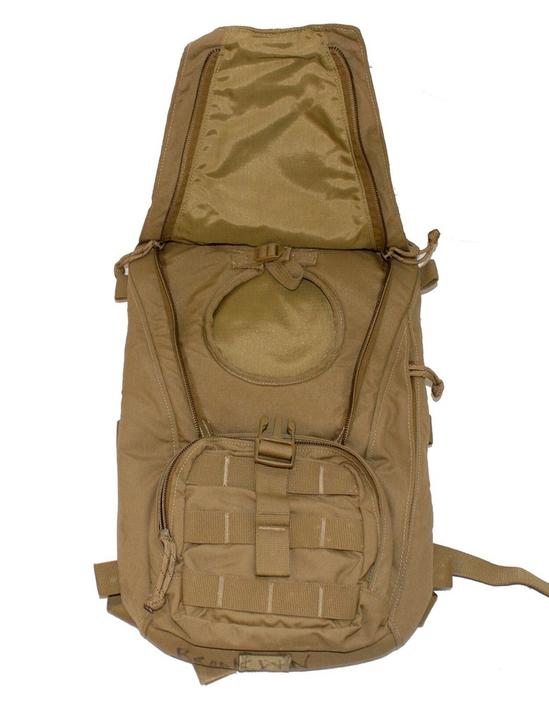 USMC Issue Coyote FILBE HYDRATION PACK Carrier Backpack (No Bladder) VGC