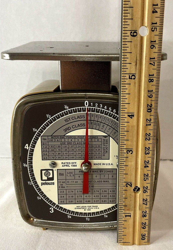 Vintage Postage Scale Pelouze 1988 Model Z5