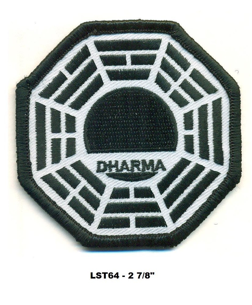 MINI LOST TV SHOW  PATCH - TEMPLE - LST64