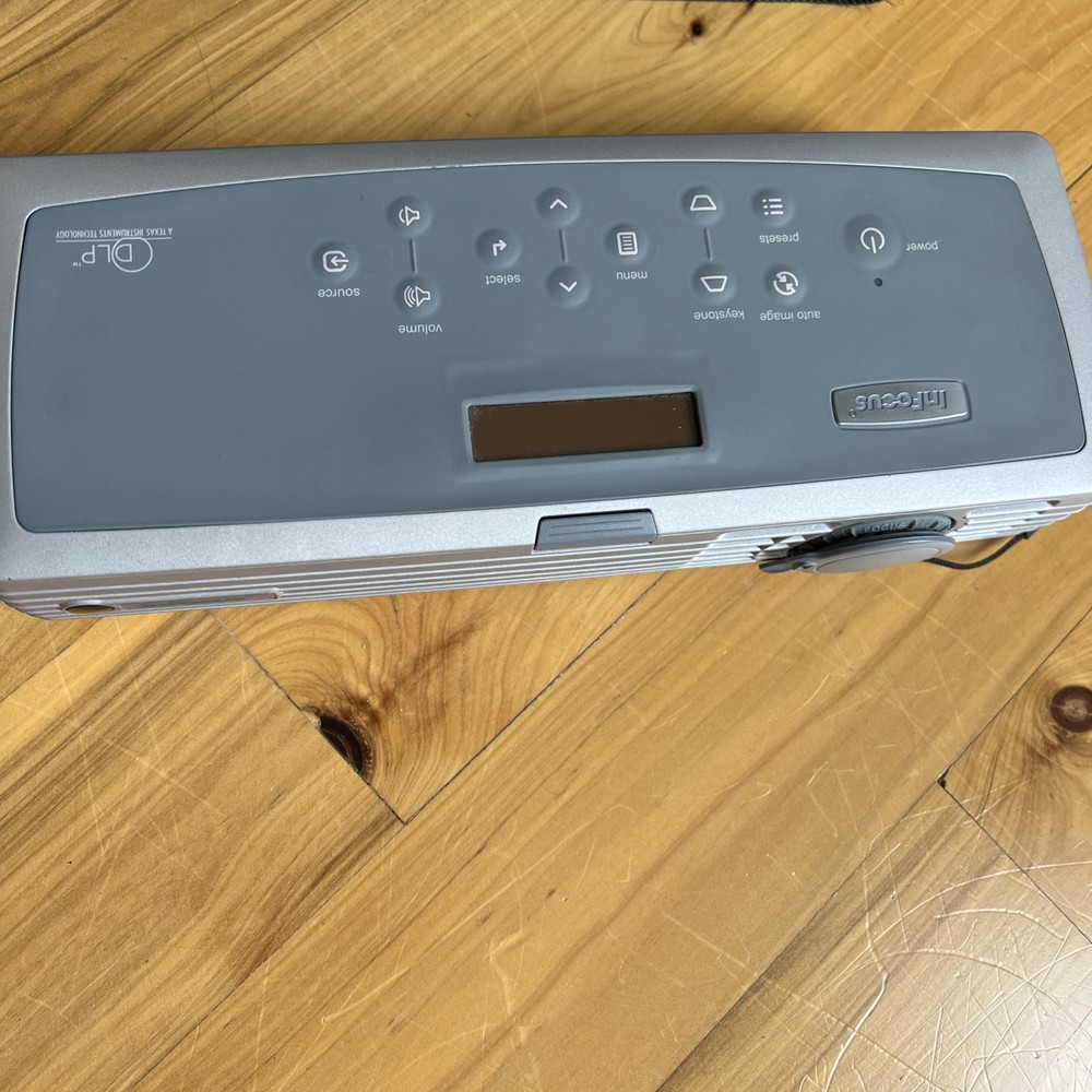 Infocus LP120 DLP Portable Projector With Leather Case