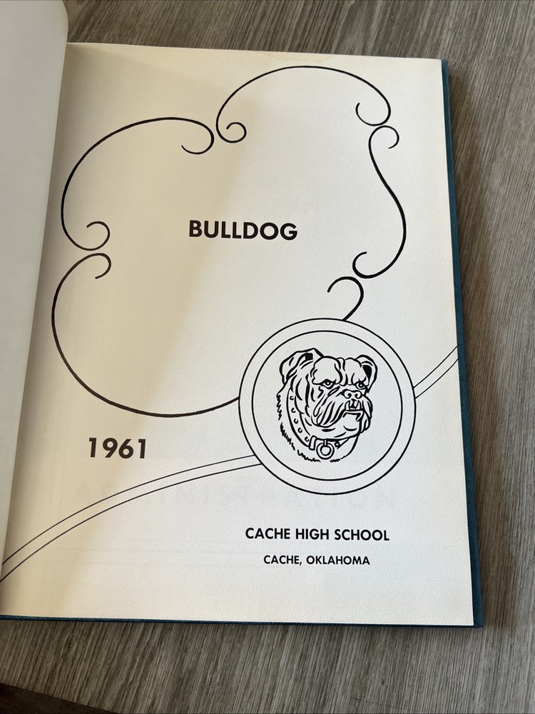 1961 Cache High School Yearbook 1-12 Cache Oklahoma