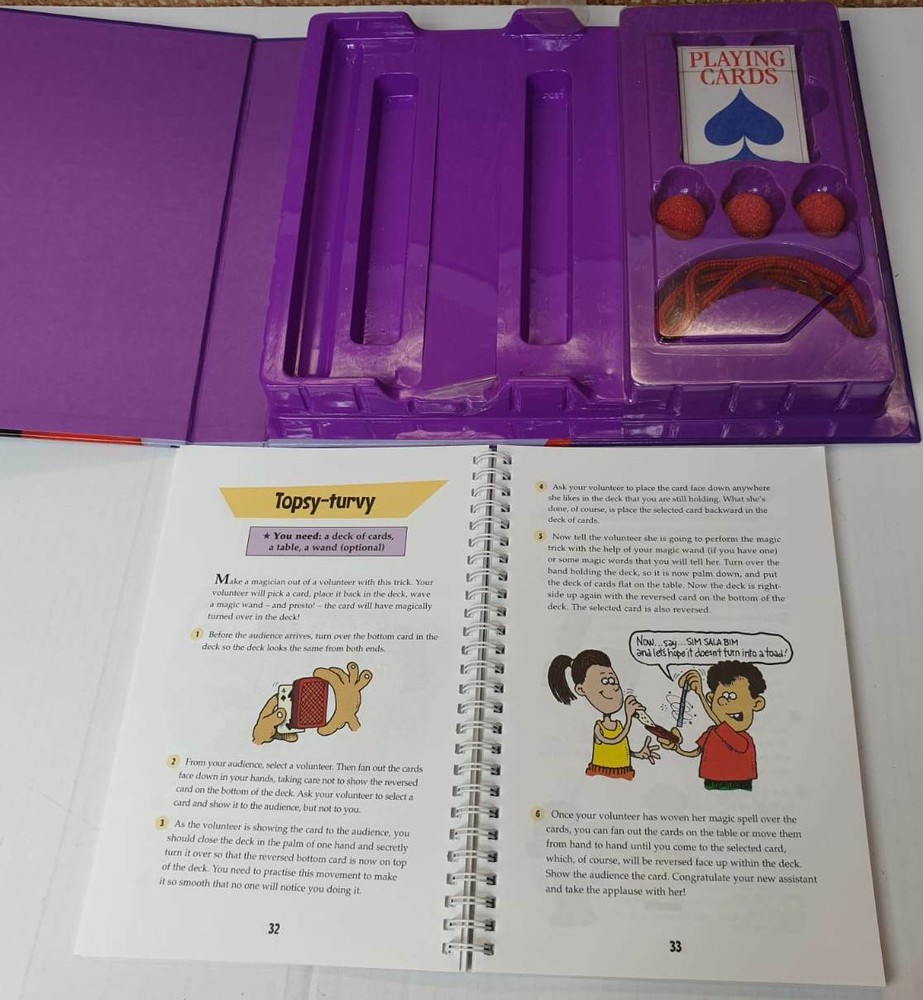 Mega Magic Tricks Kit game- New in box