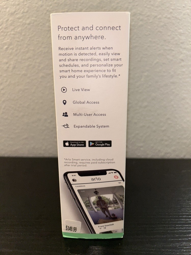 Arlo Wired Video Doorbell (AVD1001-100NAS)