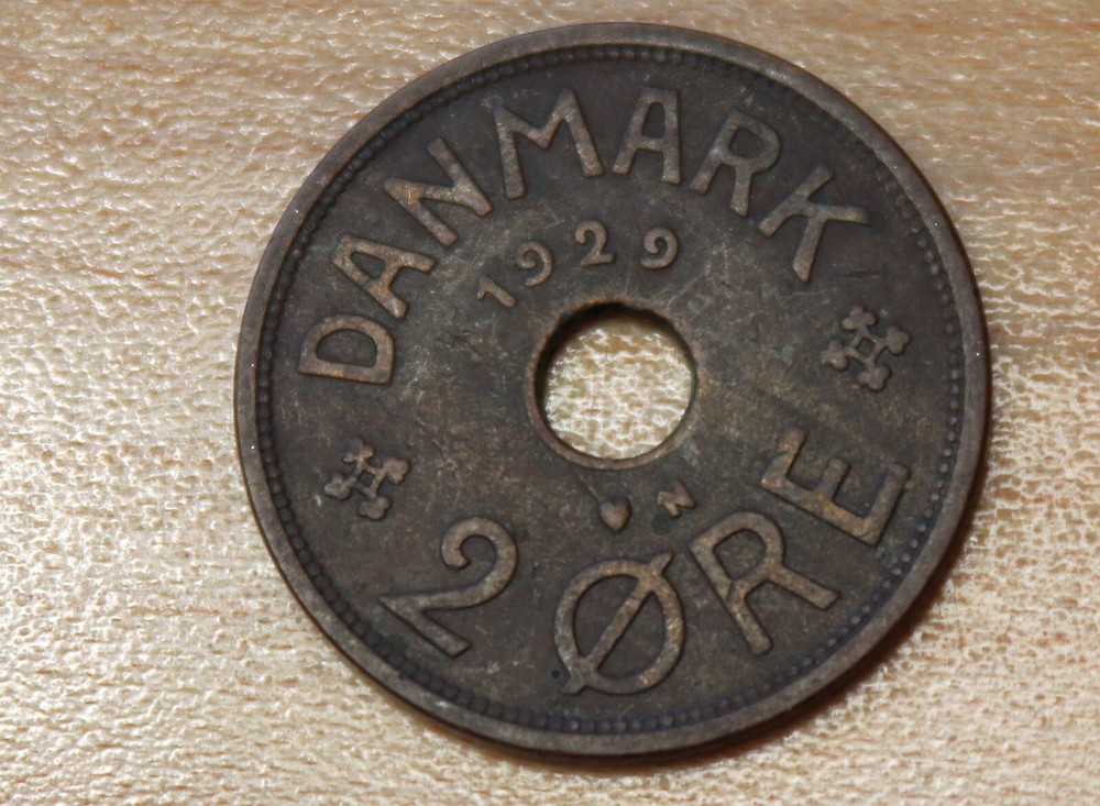1929 Denmark 2 Ore
