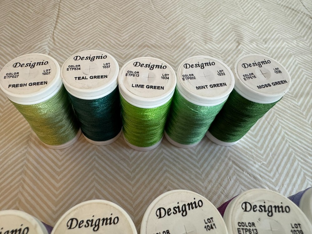 Designio Embroidery Thread, 50 Spools
