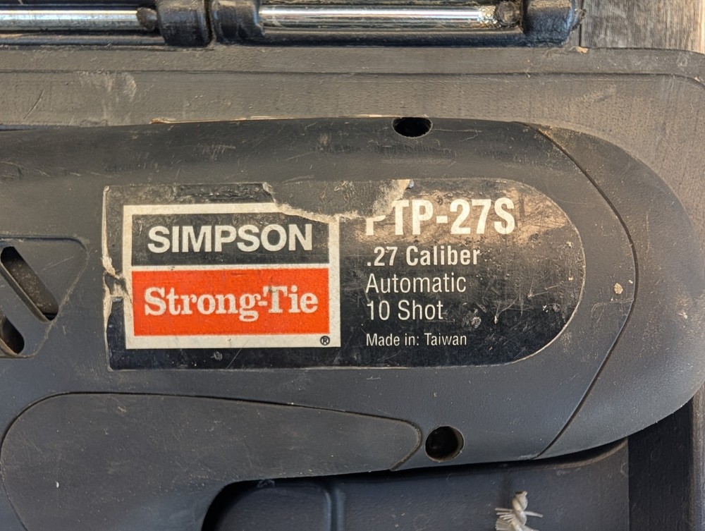 Simpson Strong-Tie PTP-27S Powder Actuated Tool automatic