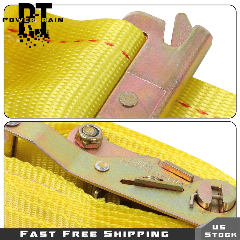 12PCS E Track Tie-Down Rail Kit Trucks Vans Garages Trailer Tie Down System