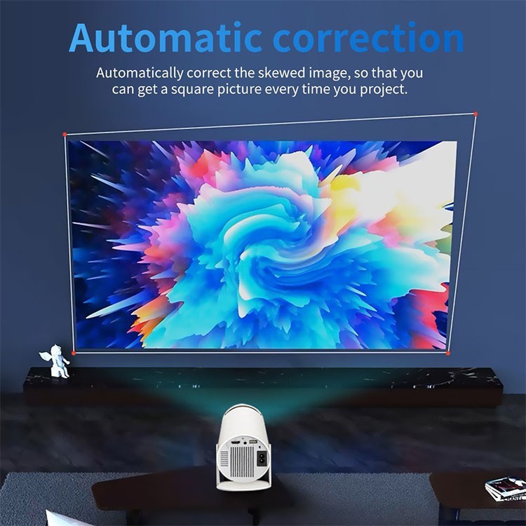 Portable LCD Projector Android 11 & WiFi Home Theater