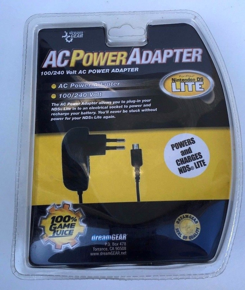 NINTENDO DS AC POWER ADAPTER BY DREAM GEAR
