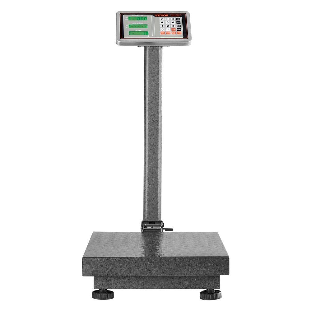 VEVOR 660 lbs / 0.1 Computing Digital Floor Platform Scale Shipping Postal Scale