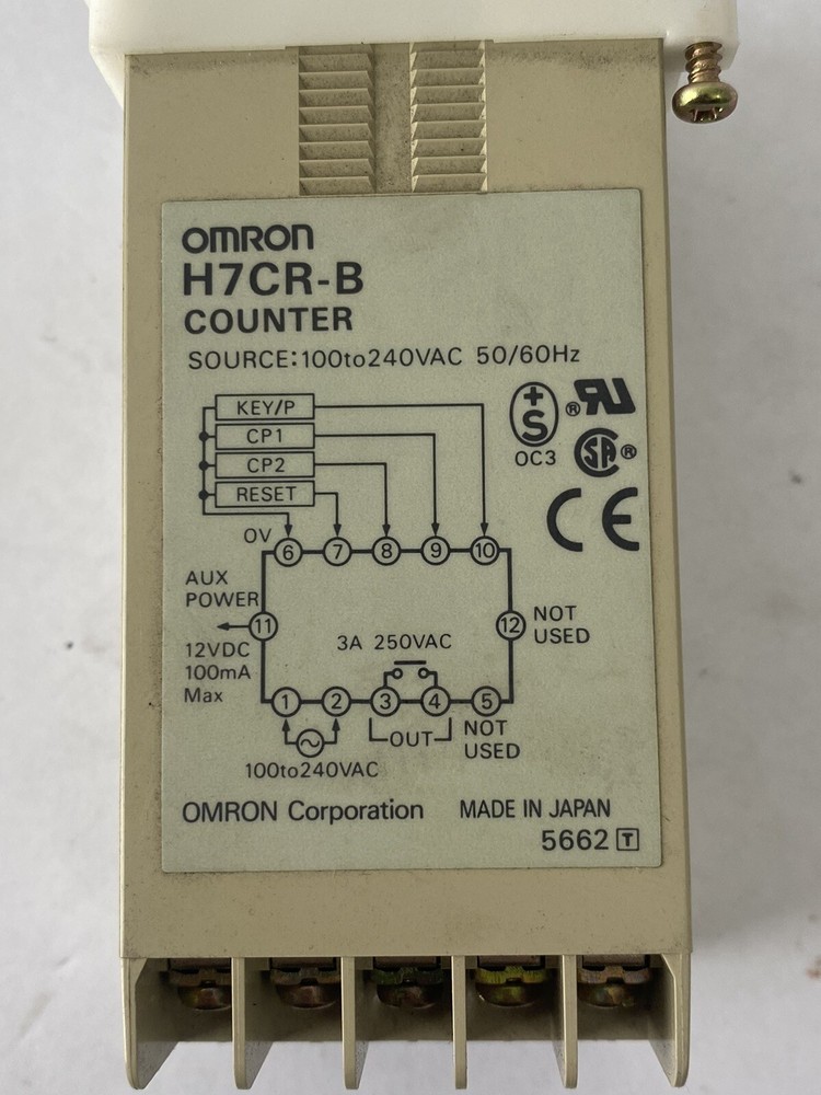 Omron H7CR-B H7CRB Digital Counter Timer NIB