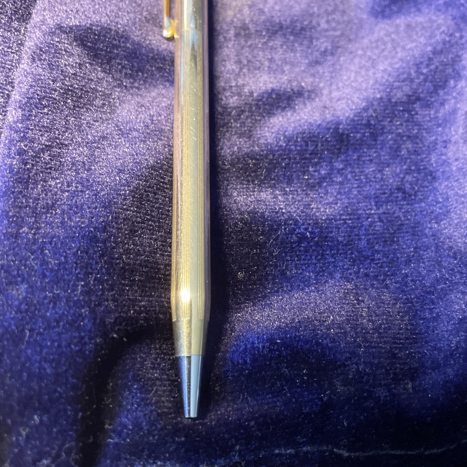 VINTAGE 1/20 12K GF CROSS BALLPOINT PEN