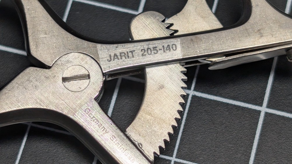 Jarit 205-140 Codman 50-5646 Weitlaner Retractor 4-1/4" Sharp Surgical