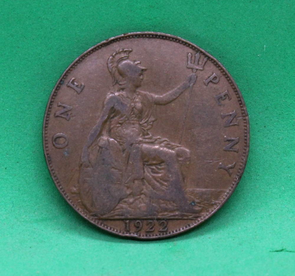 1922 Great Britain Large Penny