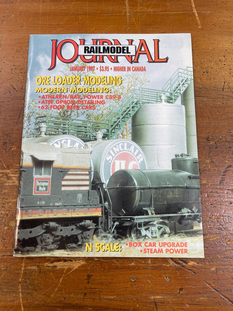 Railmodel Journal ~ January 1997 ~ Volume 8, No. 8 ~ Ore Loader Modeling