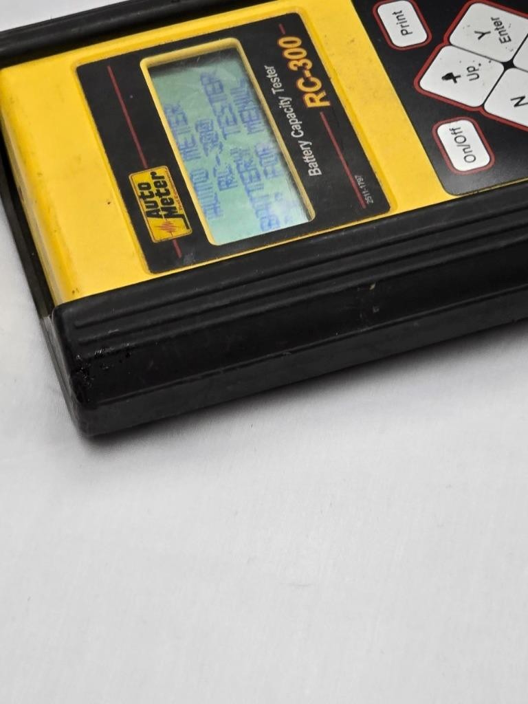 Auto Meter RC-300 Handheld SLA Battery Tester