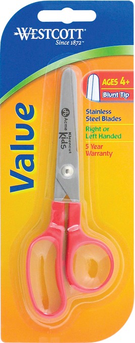 Blunt Tip Scissors 5"-Assorted Colors