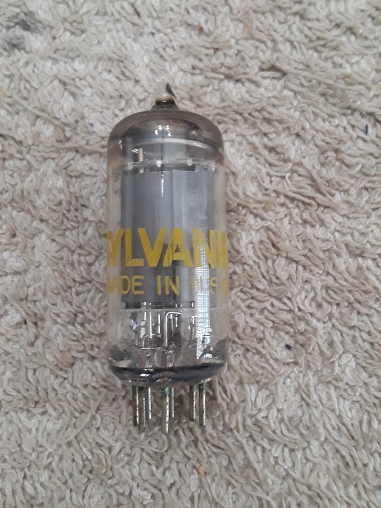 NOS Sylvania 3CS6 Vacuum Tube