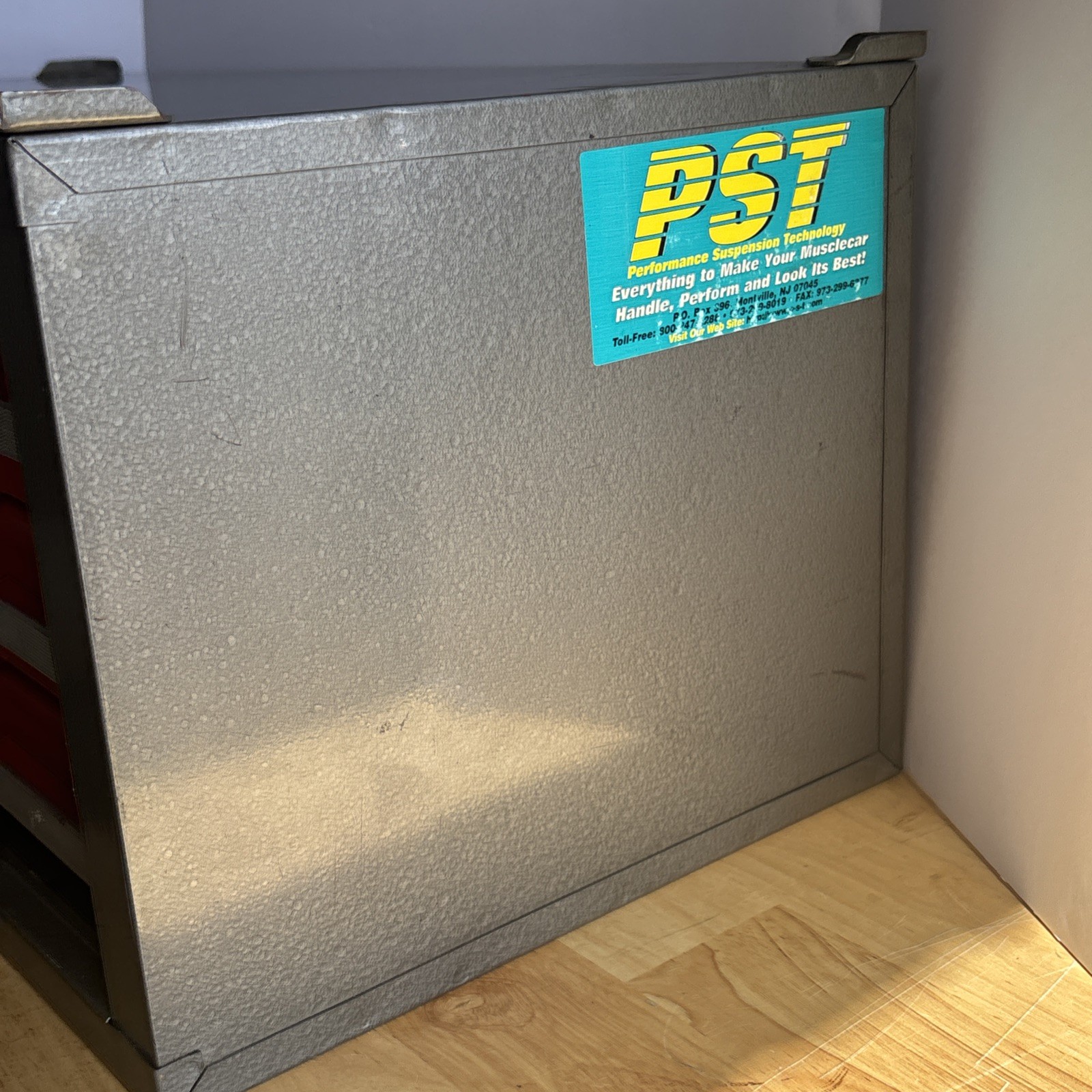 Craftsman Mid Riser Middle Intermediate Tool Box Chest 3 Drawer Vtg USA No Key