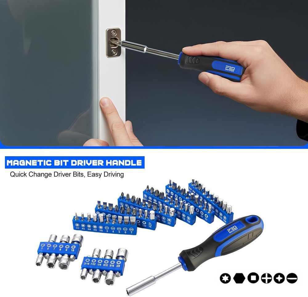279 Piece Mechanics Tool Set Blue