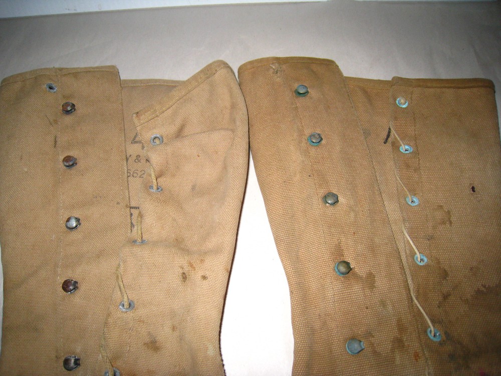 WW II Leggings Gregory & Read Co 03/12/43