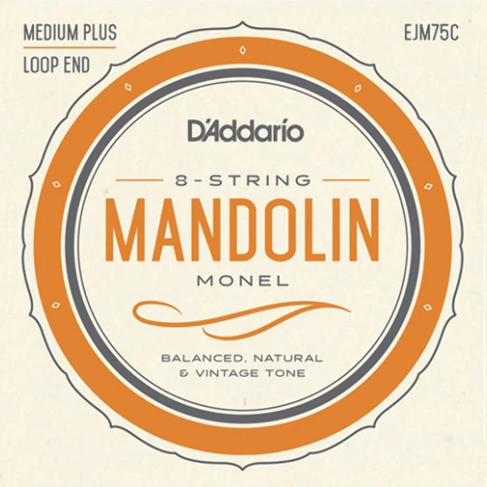 D'Addario EJM75C Monel Mandolin Strings Medium Plus