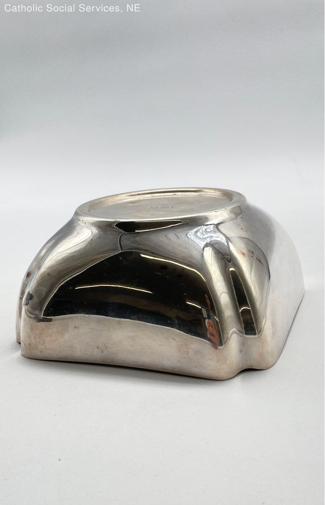 Reed & Barton Silver Plated Square Bowl Hollowware - 1045