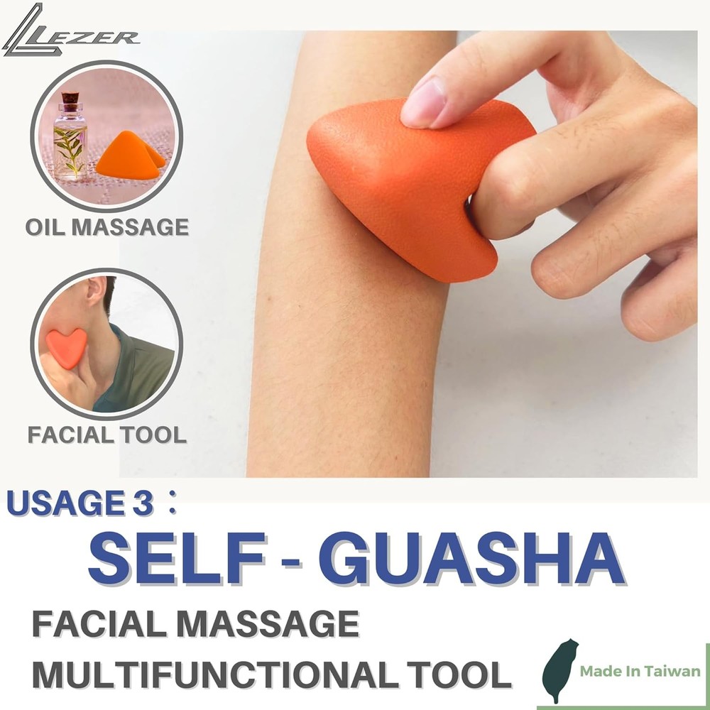 LEZER Trigger Massage Point, Manual Point - Orange
