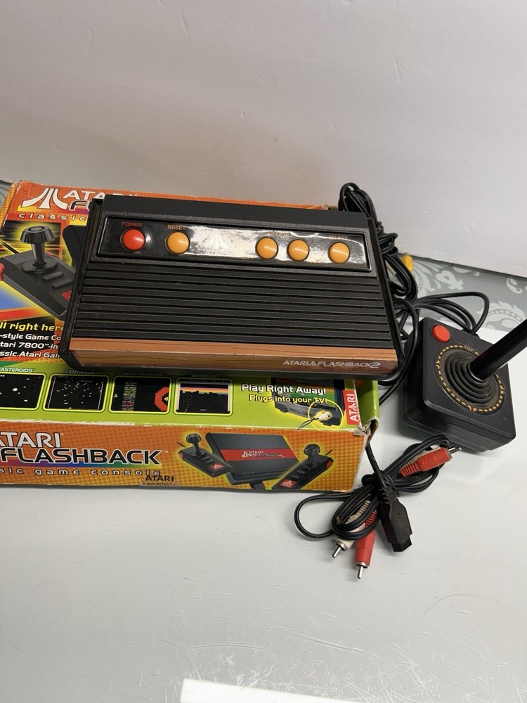 Atari Flashback And Atari Flashback 2 Two Systems With Only One Plug Tested Work