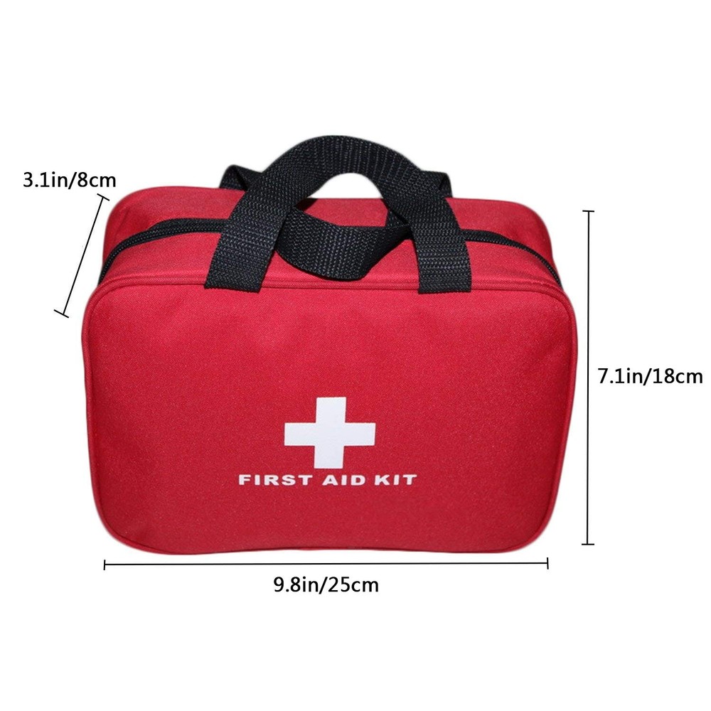 Nylon First Aid Empty Kit,Compact Waterproof and Lightweight First Ai...