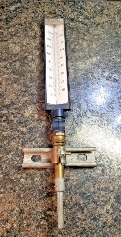 Trerice Thermometer 0-160 ~ 3.5" Stem