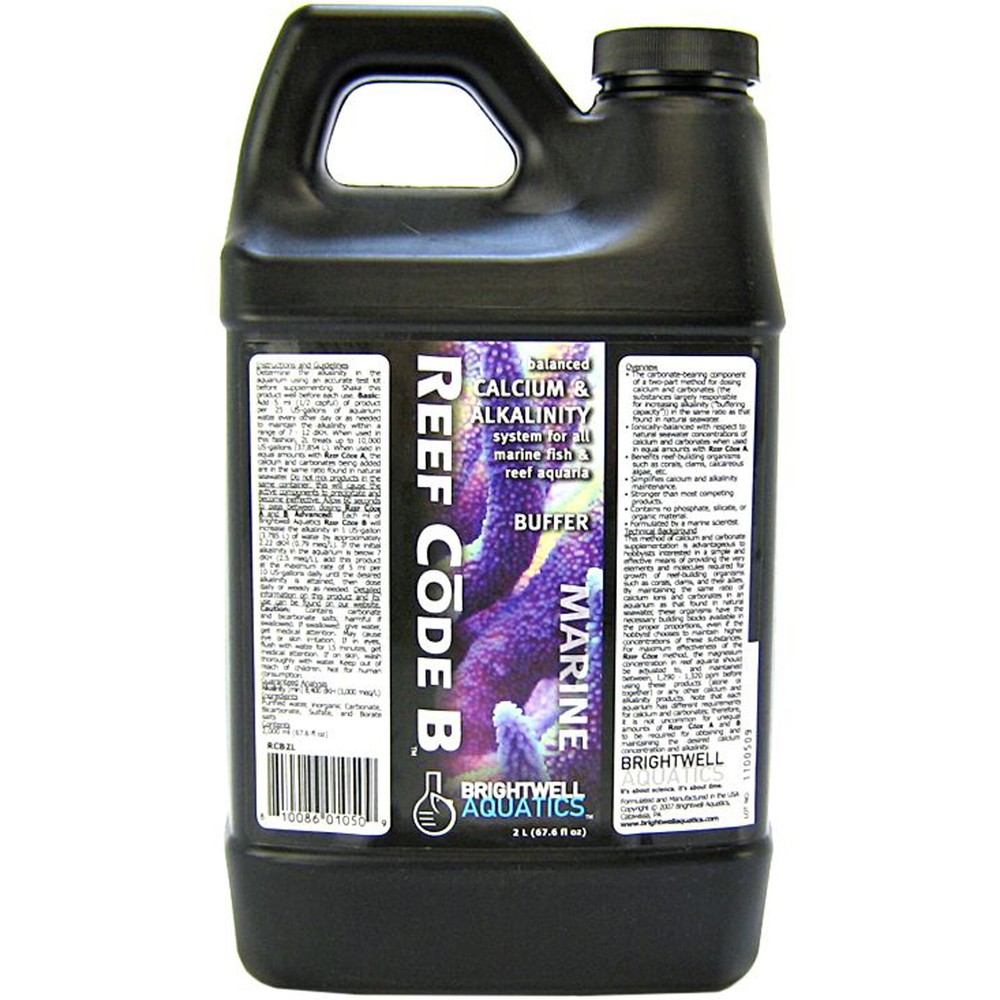 Brightwell Reef Code A&B 2x 2 Liters Balanced Calcium Alkalinity