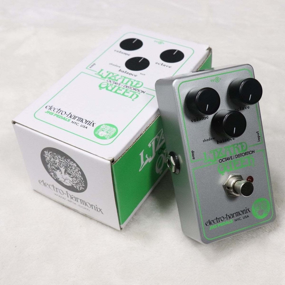 Electro-Harmonix Lizard Queen Octave Fuzz Distortion Pedal Used