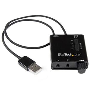 StarTech ICUSBAUDIO2D USB Stereo Audio Adapter w/ SPDIF External Sound Card