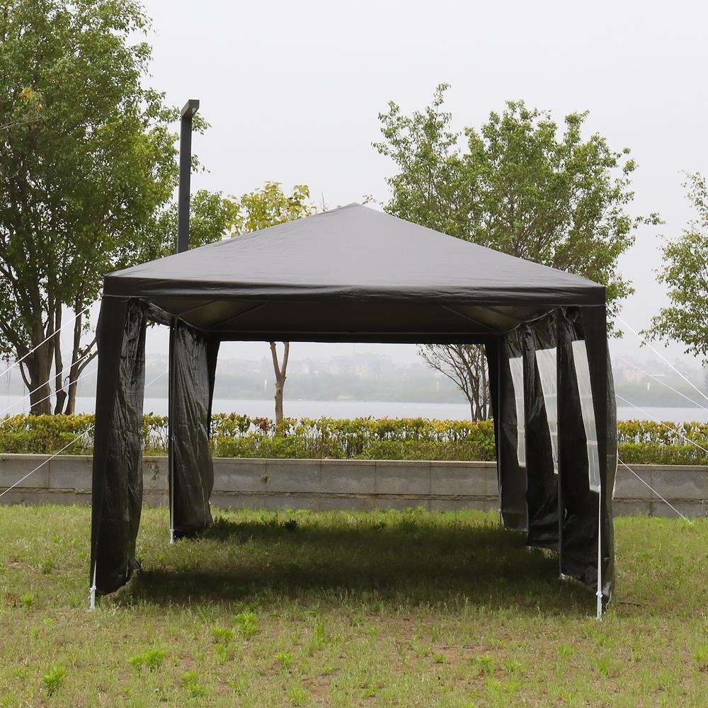 10x30' Outdoor Gazebo Party Tent w/8 Removable Walls Wedding Canopy Cater Events