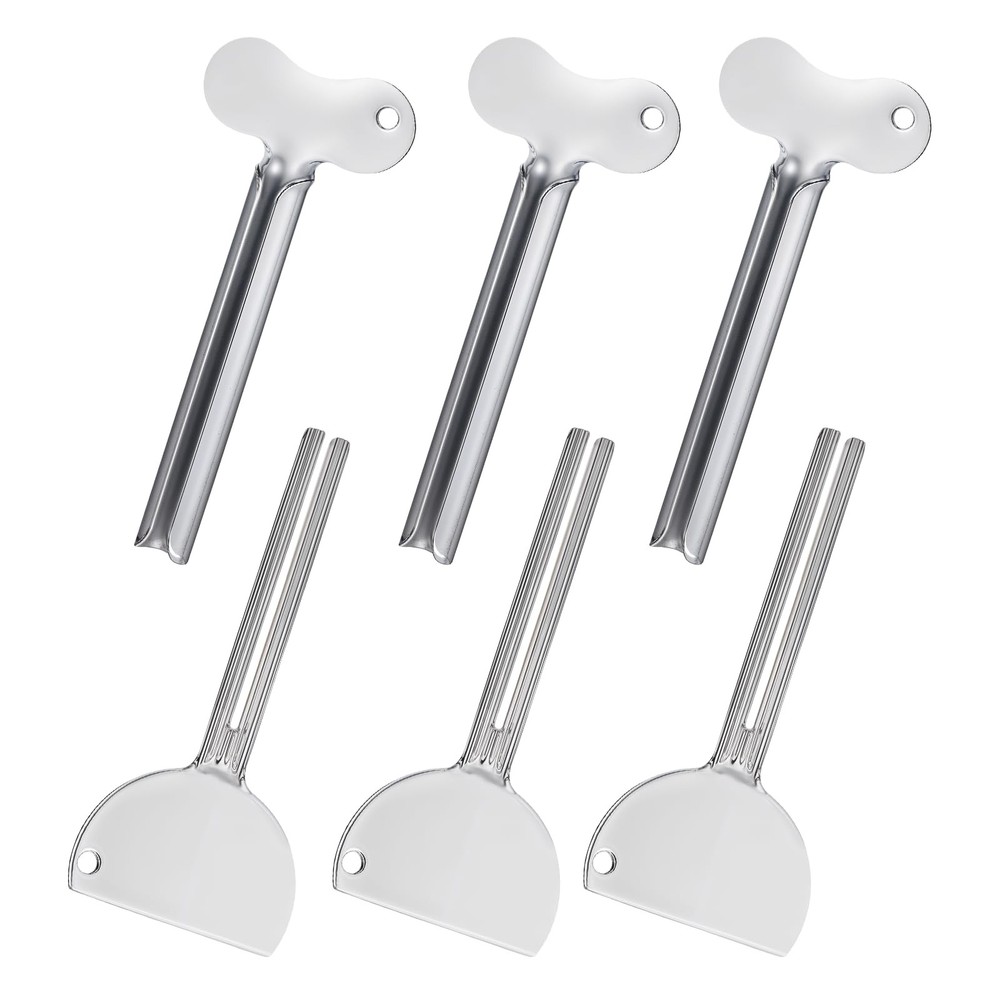 Dimeho Toothpaste Squeezer, 6 Pcs Metal Tube Squeezer Keys Roller...