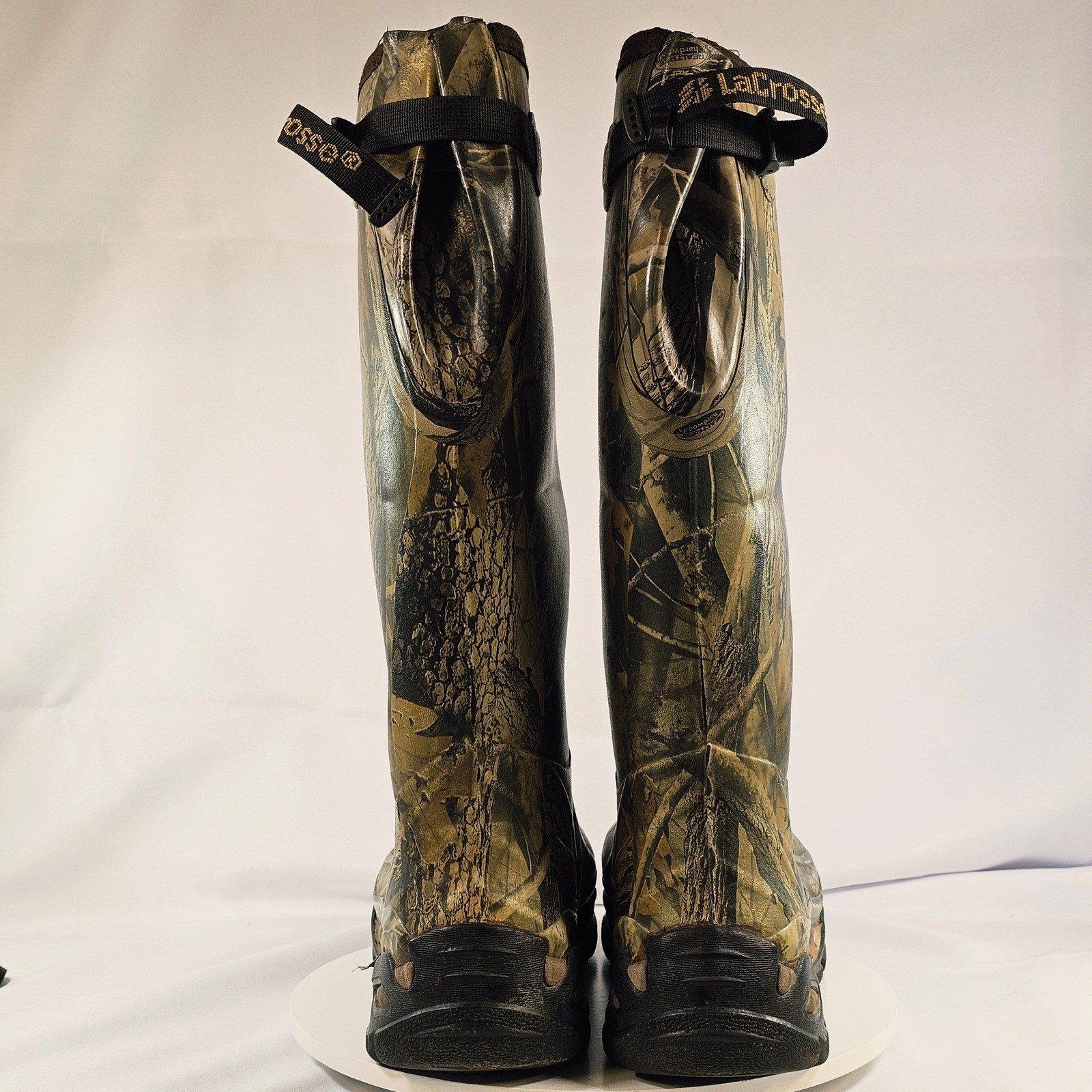 LaCrosse Alpha Authentic Mens Camo Rubber Hunting Boots 200005 Size 13