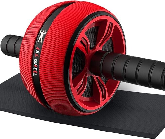 ABS-olutely Rockin' Roller - Premium Abdominal Exercise Wheel Ab Roller (YELLOW)