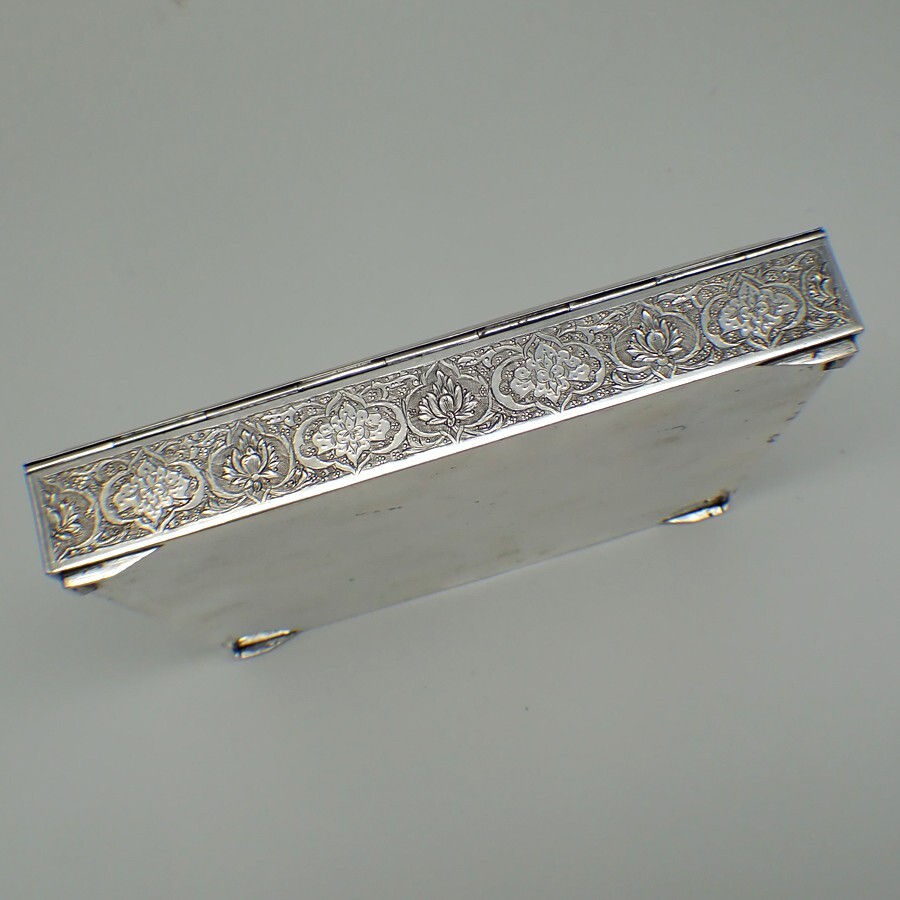 Middle Eastern Box Bird Decorations 84 Standard Silver