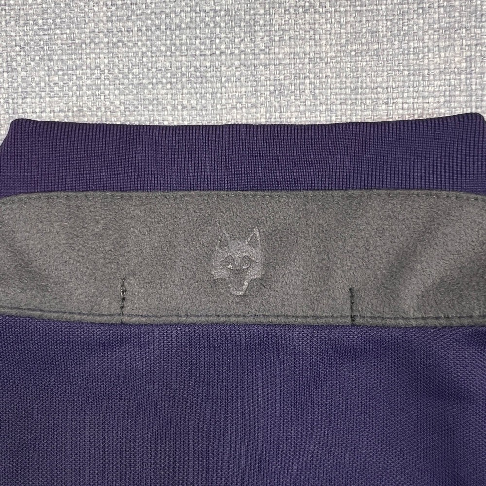 Greyson Siasconset 1/4 Zip Golf Pullover Men Medium Purple Stretch Performance