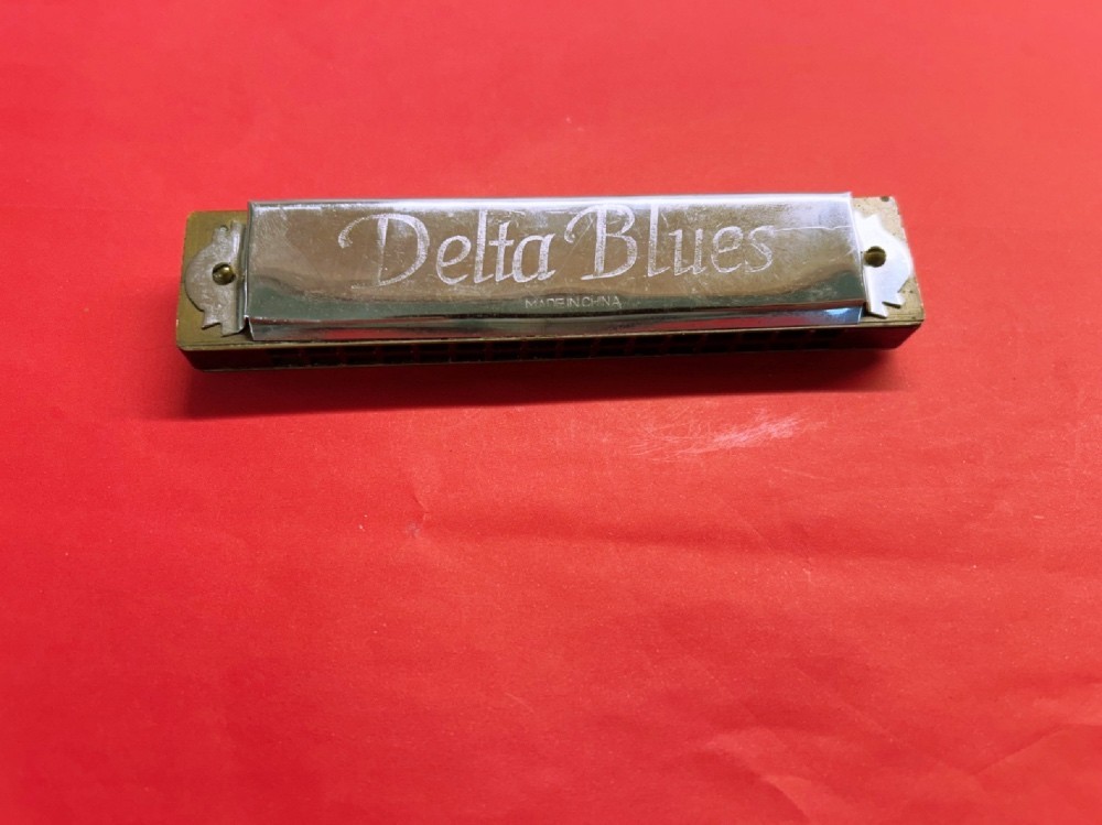 Delta Blues 32 hole Harmonica Plastic Edge