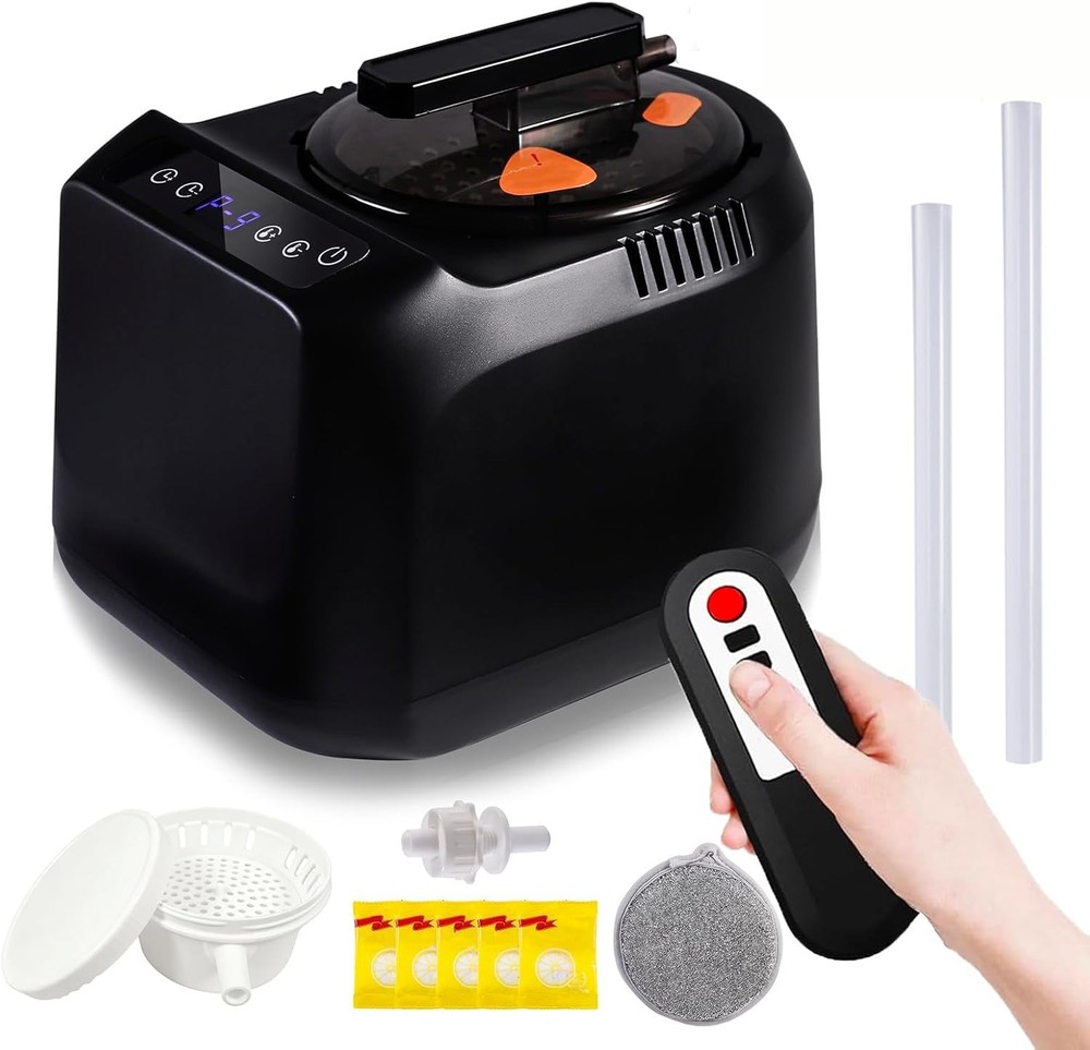 Fast Heating 1600W Portable Sauna Steamer - 9 Levels & Remote Timer Function