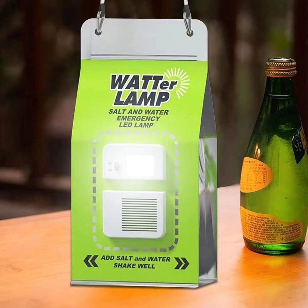 Pollution Salt Water Lamp Convenient and Eco Friendly Lighting Solution