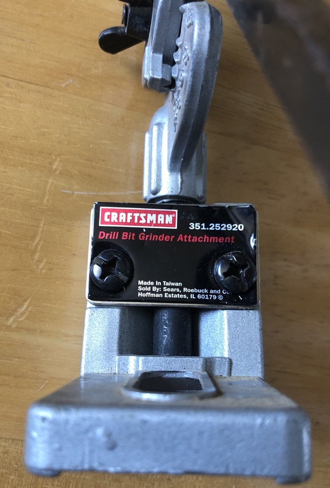Craftsman Drill Bit Sharpener & Grinding Tool Attachment T5