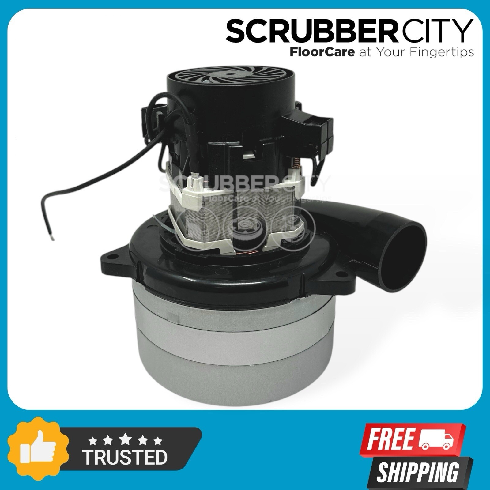 36V Vacuum Motor 3 Stage Replaces Ametek 116513-13, 119432-13