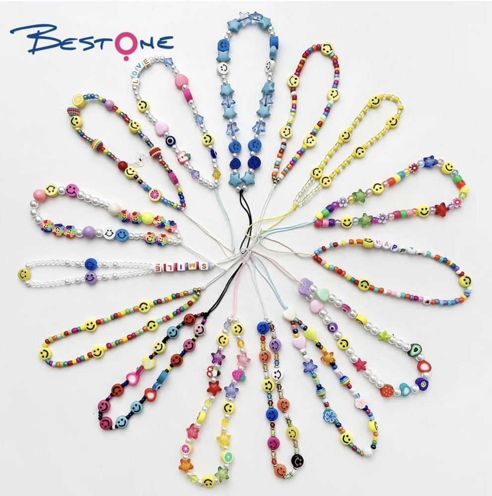 beaded Phone Charms