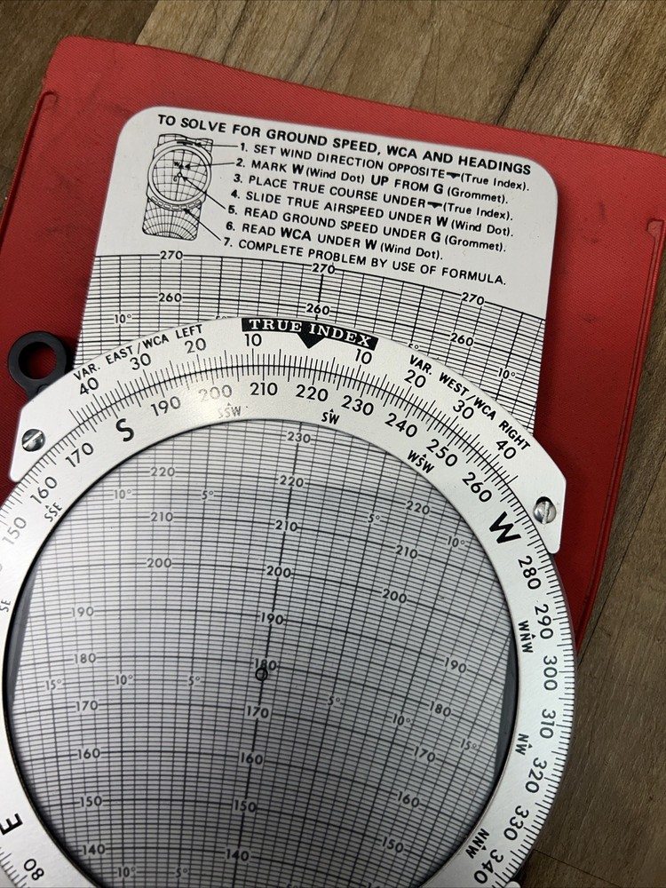Vintage AirLearn System E6B Flight