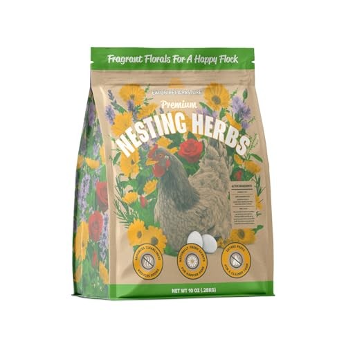Premium Nesting Herbs, Aromatic Blend for Nesting Boxes & Chicken Coop,