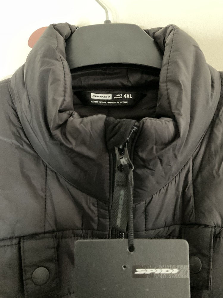 Spidi Thermo Liner Windproof Base Layer Jacket Extreme Black 4XL